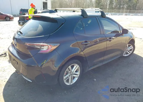 2020 Toyota Corolla Se from USA, damaged, VIN JTND4RBE6L3095469